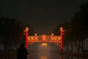 云层之上封面，机翼从云海中切出的一道白线