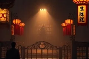 城市熄灯以后封面，深夜楼宇只剩零星窗口亮灯